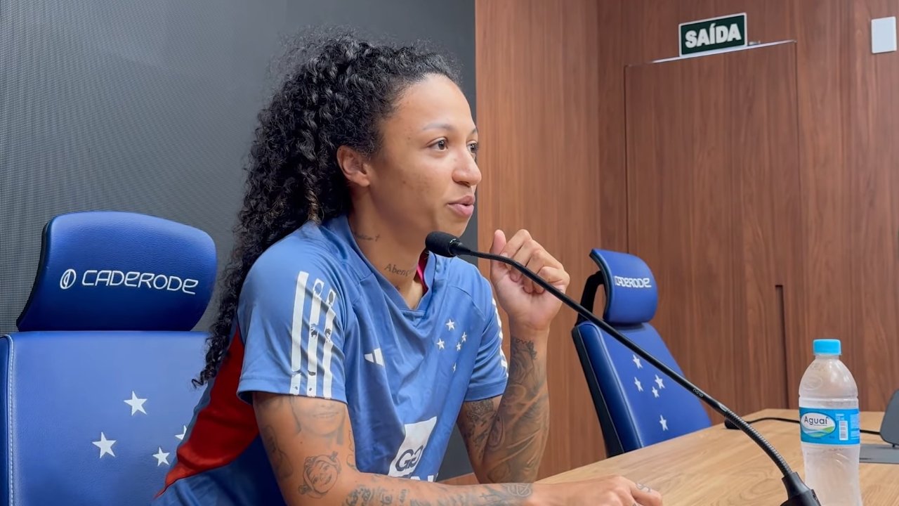 Byanca Brasil, jogadora do Cruzeiro (foto: Reprodução)