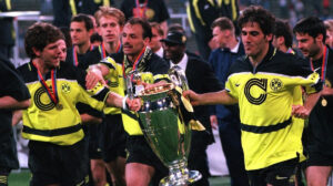Borussia Dortmund foi campeão da Champions League em 1996/97 - Crédito: 