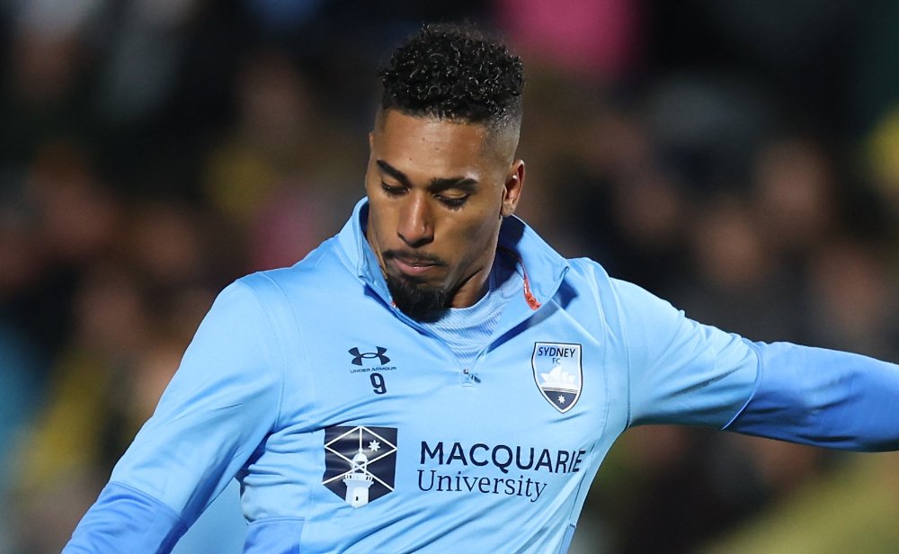 Fábio Gomes, atacante que pertence ao Atlético, em ação pelo Sydney FC (foto: Divulgação/X/Sydney FC)