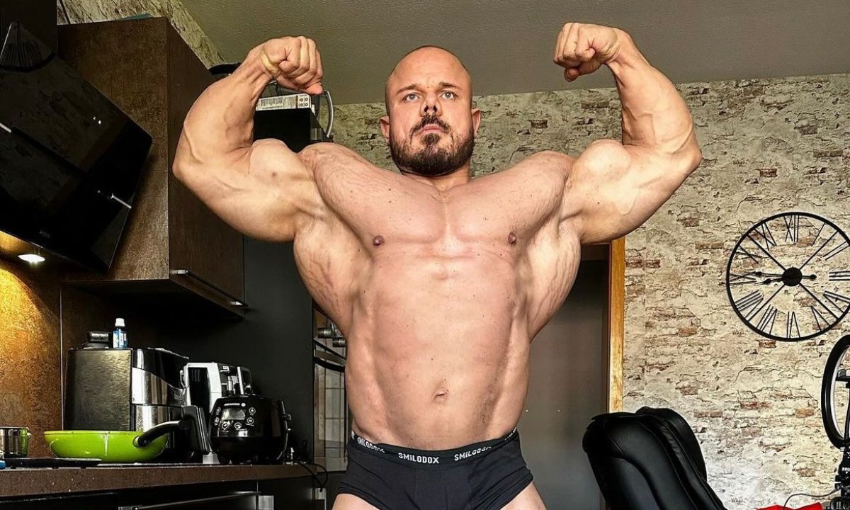 Kevin Gebhardt, fisiculturista (foto: Reprodução)
