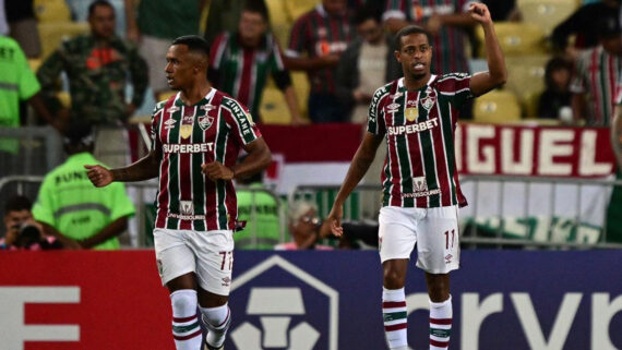 Fluminense ganhou de virada do Alianza Lima por 3 a 2 (foto: AFP PHOTO)