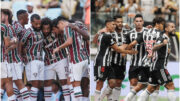 Fluminense e Atlético prometem confronto de alto nível no Campeonato Brasileiro (foto: Lucas Merçon/Fluminense e Alexandre Guzanshe/EM/D.A Press)