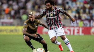 Fluminense e Colo-Colo se enfrentam na Libertadores - Crédito: 