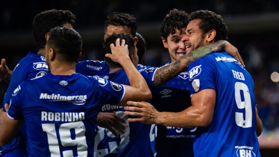 Cruzeiro 4 x 0 Huracán (foto: Vinnicius Silva/Cruzeiro)
