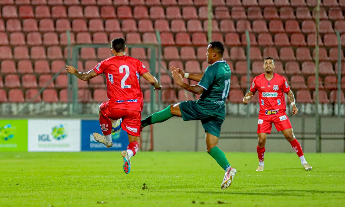 Ipatinga em jogo pela Série D (foto: atilakassius | @fluxofotografiaesportiva)