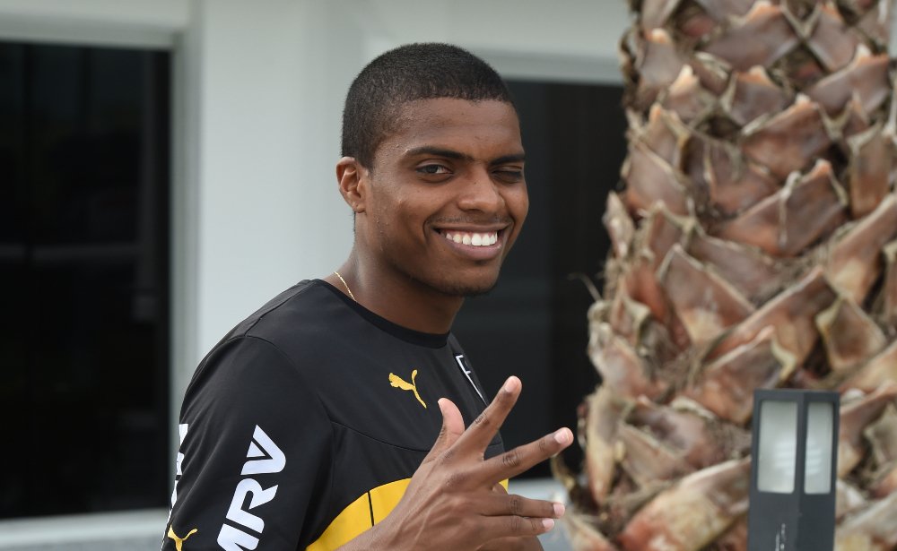 Jemerson na Cidade do Galo em novembro de 2014 (foto: Gladyston Rodrigues/EM/D.A Press)