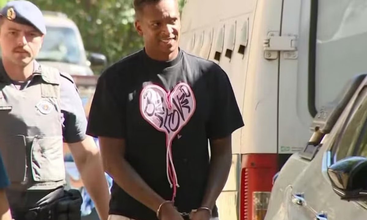 Jô, jogador do Amazonas, preso (foto: Reprodução)