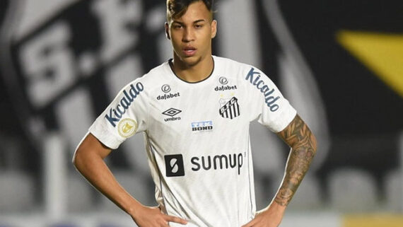 Kaio Jorge foi vendido pelo Santos à Juventus em 2021 (foto: Ivan Storti/Santos)