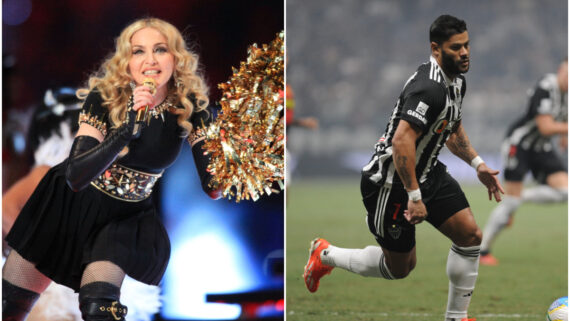 Show de Madonna interferiu indiretamente em planejamento do Atlético no Campeonato Brasileiro (foto: Christopher Polk/AFP e Alexandre Guzanshe/EM/D.A Press)