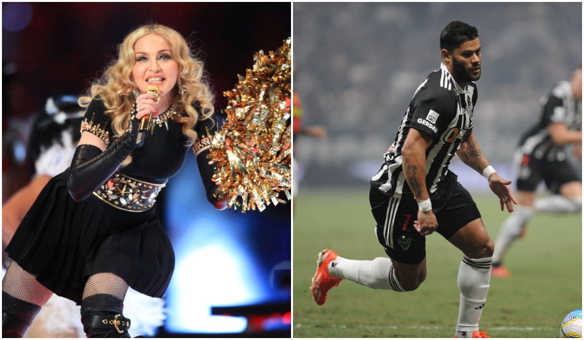 Show de Madonna interferiu indiretamente em planejamento do Atlético no Campeonato Brasileiro (foto: Christopher Polk/AFP e Alexandre Guzanshe/EM/D.A Press)