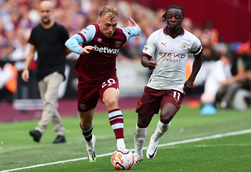 West Ham e Manchester City na Premier League (foto: Divulgação/Premier League)