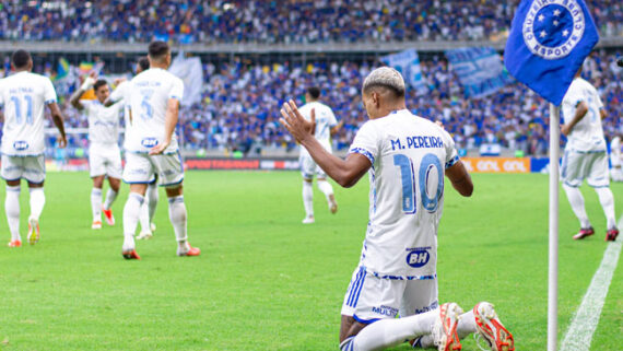 Matheus Pereira, meia-atacante do Cruzeiro (foto: Staff Images/Cruzeiro)