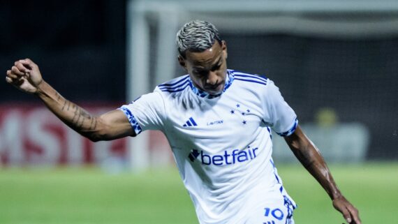Matheus Pereira, jogador do Cruzeiro (foto: Gustavo Aleixo/Cruzeiro)