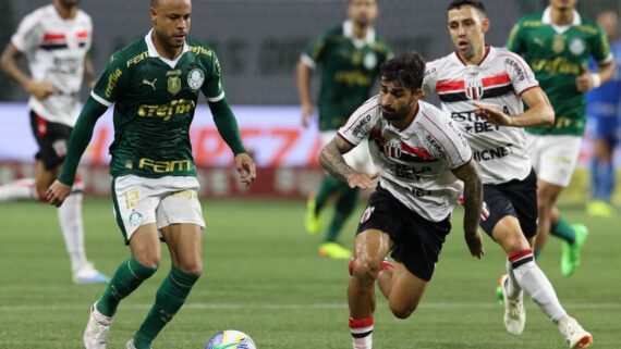 Palmeiras e Botafogo-SP na Copa do Brasil (foto: Cesar Greco/Palmeiras)