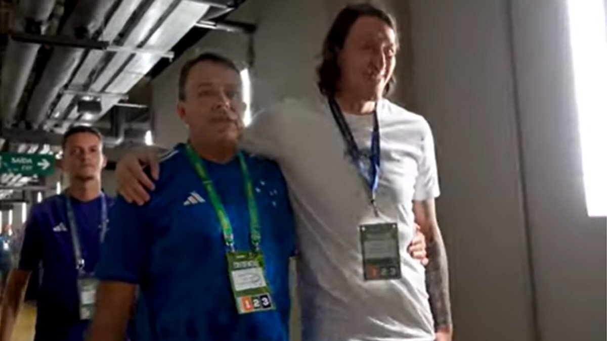 Pedrinho e Cássio em 