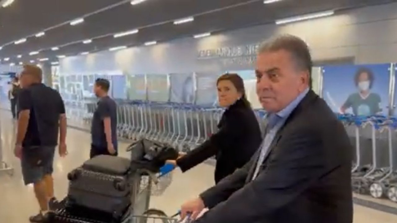 Paulo Pelaipe, novo dirigente do Cruzeiro, chegou a Belo Horizonte (foto: Reprodução/Redes Sociais)