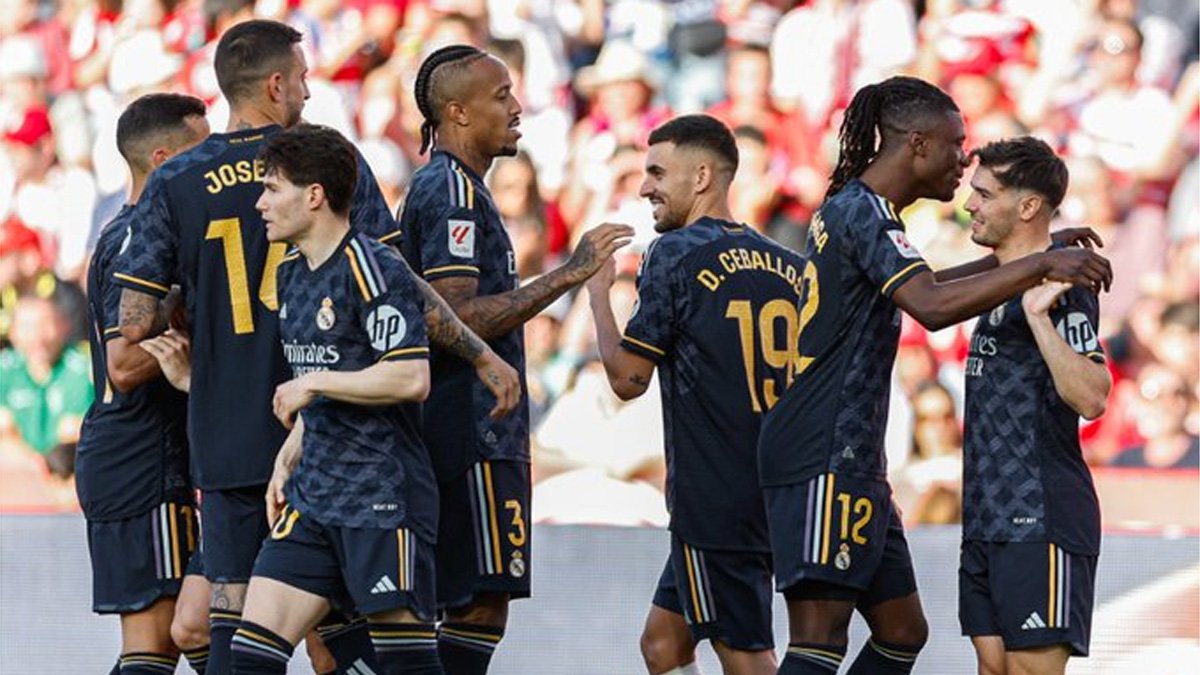 Real Madrid goleou o Granada por 4 a 0 (foto: realmadrid.com)