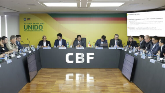 Reunião da CBF com os clubes da Série A (foto: Rafael Ribeiro/CBF)