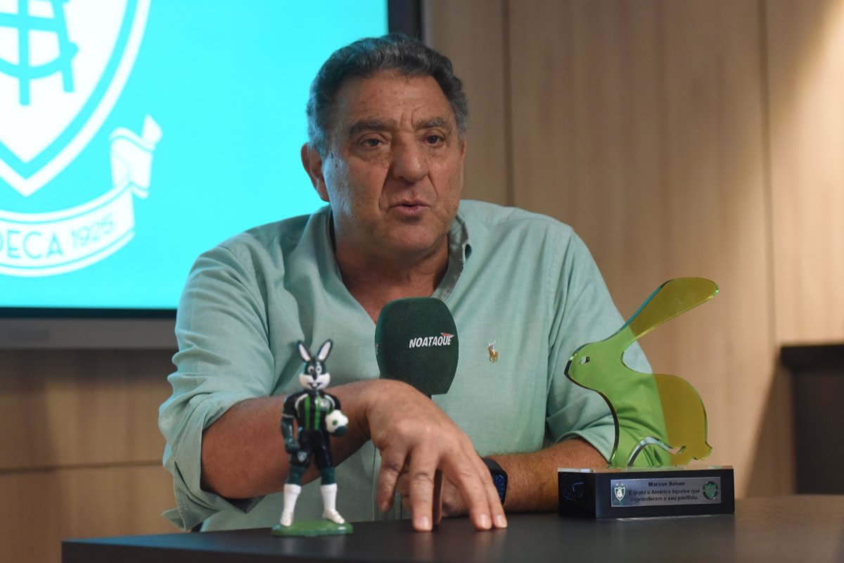 Marcus Salum, presidente da SAF do América (foto: Gladyston Rodrigues/EM/D.A. Press)