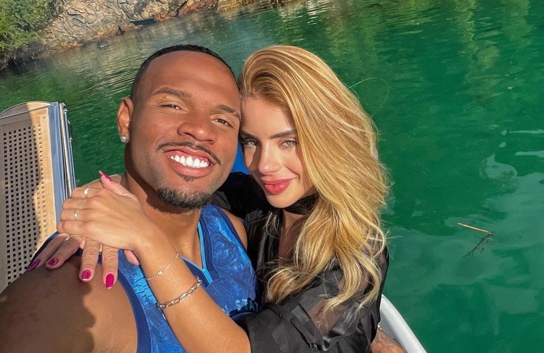 Carlos Miguel e a namorada Nathália Faria (foto: Reprodução/Instagram)