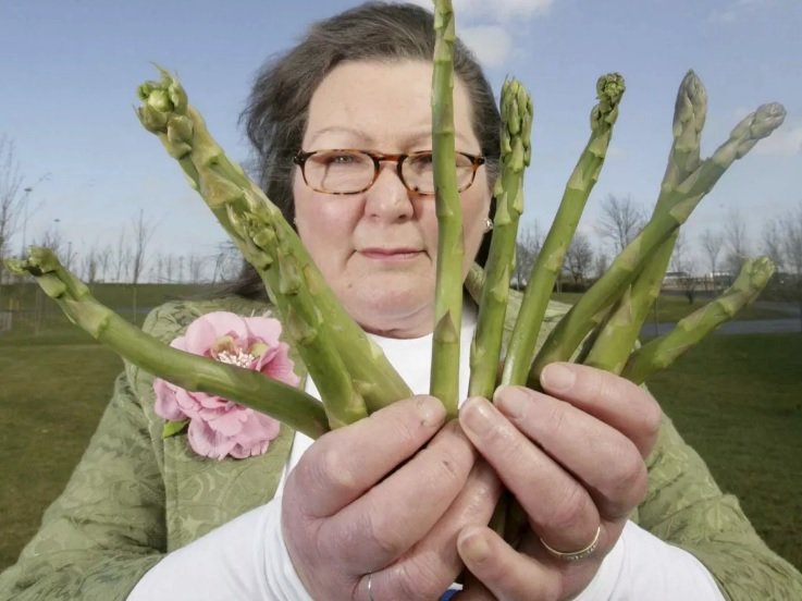 Vidente dos aspargos (foto: Reprodução/DailyStar)
