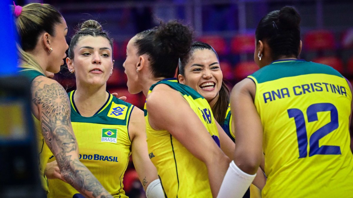 Brasil está invicto na Liga das Nações (foto: Divulgação/VNL)