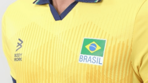 O tradicional amarelo predomina no primeiro uniforme das seleções brasileiras para a disputa da Olimpíada de Paris - Crédito: 