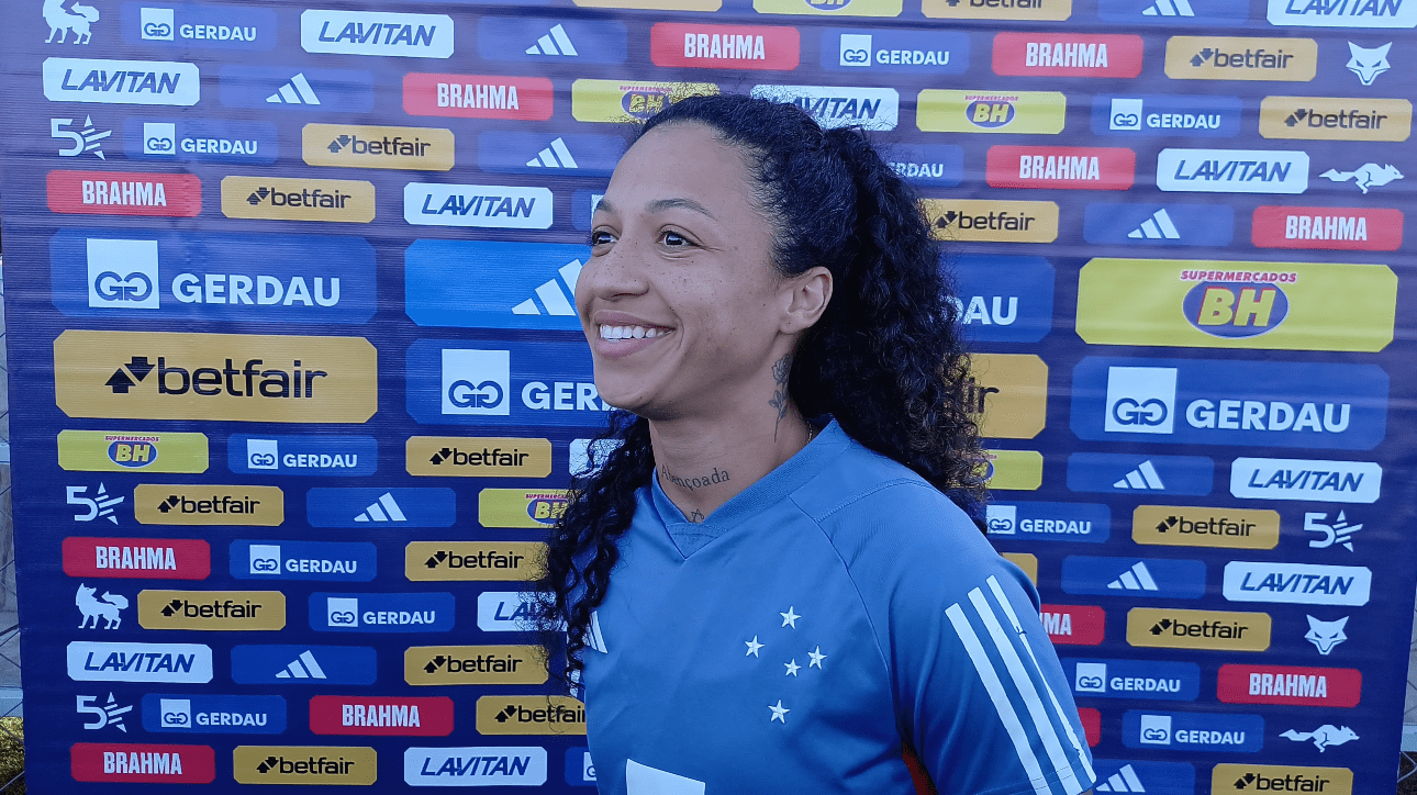 Byanca Brasil, atacante do Cruzeiro (foto: João Victor Pena/No Ataque)