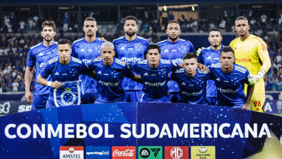 Cruzeiro na Sul-Americana (foto: Gustavo Aleixo/Cruzeiro)