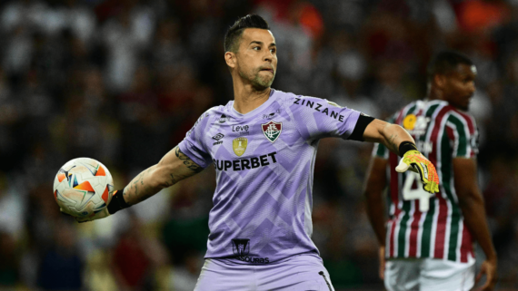 Fábio, goleiro do Fluminense (foto: Pablo Porciuncula/AFP)