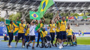 Atletas do Brasil no Mundial de Paratletismo Paris 2023 (foto: Reprodução Instagram de Petrúcio Ferreira)