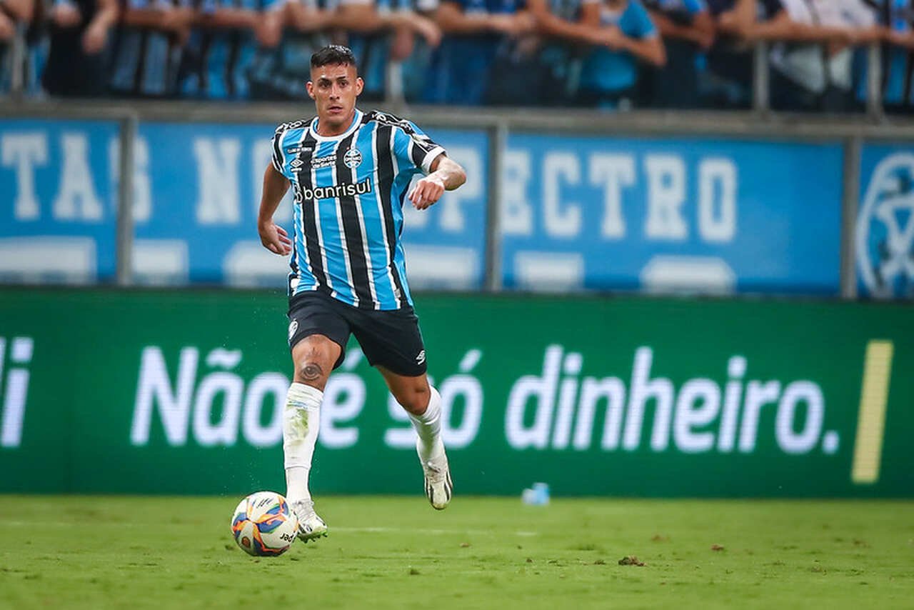 Pavón, do Grêmio (foto: Lucas Uebel/Grêmio)