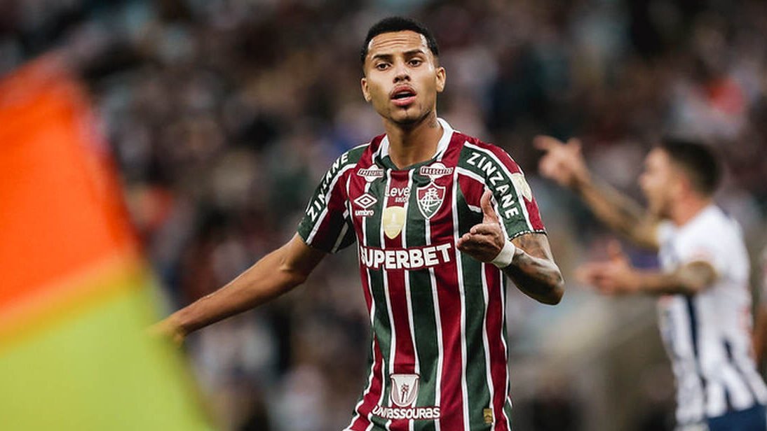 Alexsander, volante que será reforço do Atlético (foto: Lucas Merçon/Fluminense)
