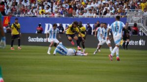 Argentina venceu o Equador por 1 a 0 - Crédito: 