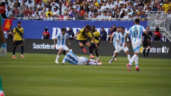Argentina venceu o Equador por 1 a 0 (foto: Divulgação/La Tri)