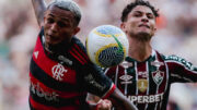 Flamengo venceu o Fluminense e se manteve na liderança do Brasileiro (foto: Lucas Merçon/Fluminense )