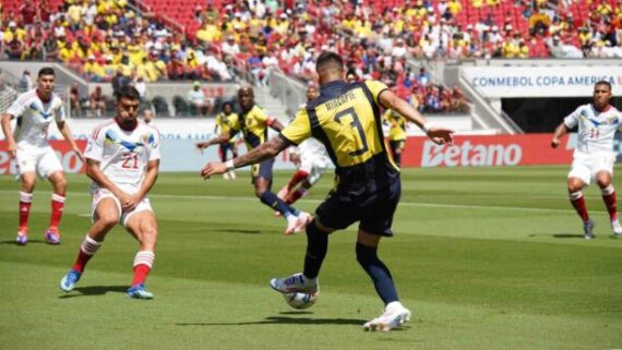 Equador perdeu de virada para a Venezuela (foto: Divulgação/Selección Ecuatoriana de Fútbol)