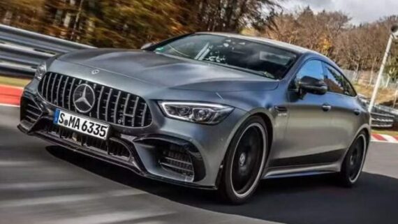 Mercedes-Benz Amg-GT-63 S, modelo similar ao de Jandrei (foto: Divulgação/Mercedes-Benz)