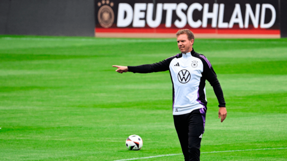 Julian Nagelsmann, técnico da Seleção Alemã (foto: Tobias Schwarz/AFP)