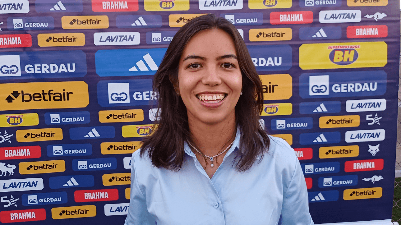 Kin Saito, diretora de futebol feminino do Cruzeiro (foto: João Victor Pena/No Ataque)
