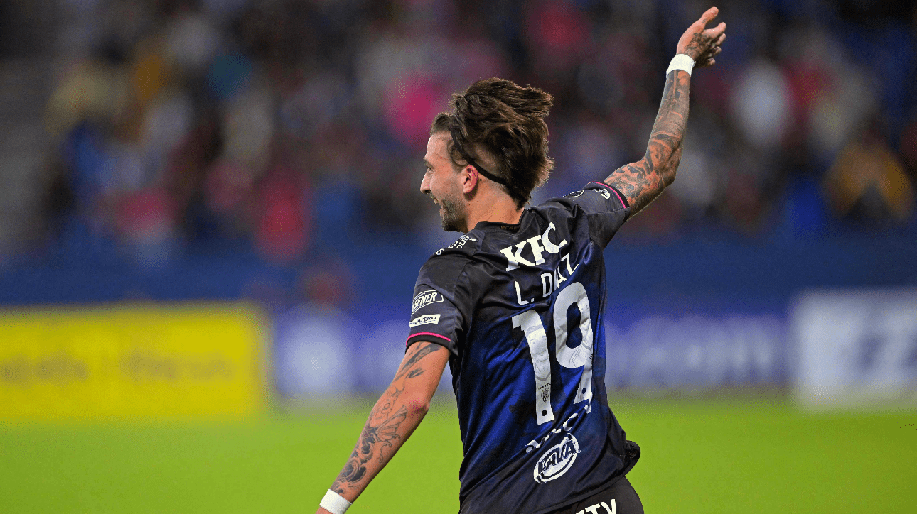 Lautaro Diaz, atacante reforço do Cruzeiro (foto: Rodrigo Buendia/AFP)