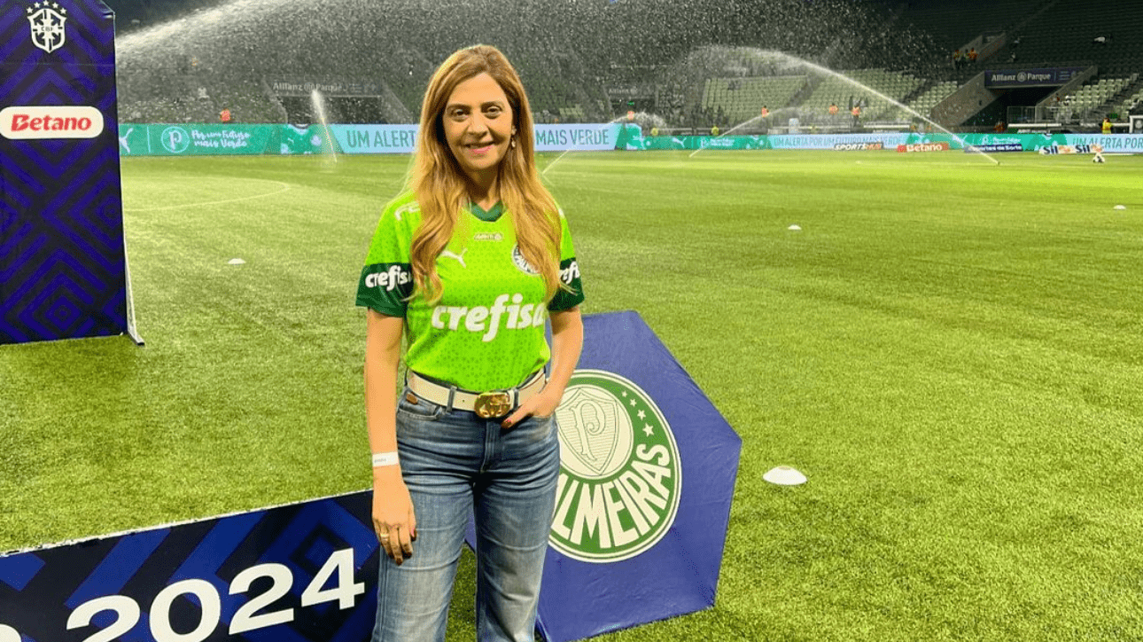 Presidente do Palmeiras Leila Pereira (foto: Reprodução/Instagram)