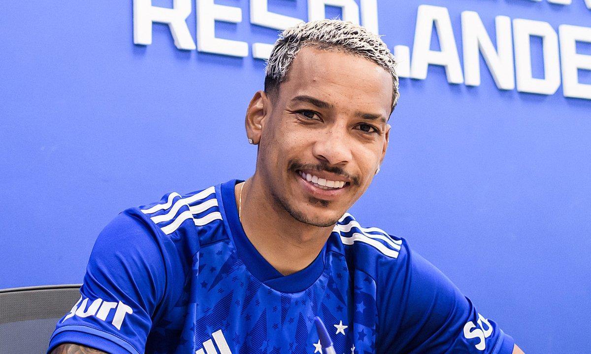 Matheus Pereira no Cruzeiro (foto: Divulgação/Cruzeiro)