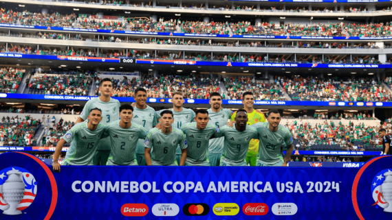 Seleção do México na Copa América (foto: Buda Mendes/Getty Images North America/AFP)