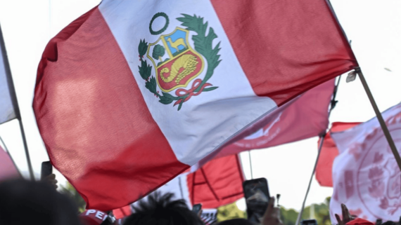 Bandeira do Peru - Copa América (foto: Reprodução/Conmebol)