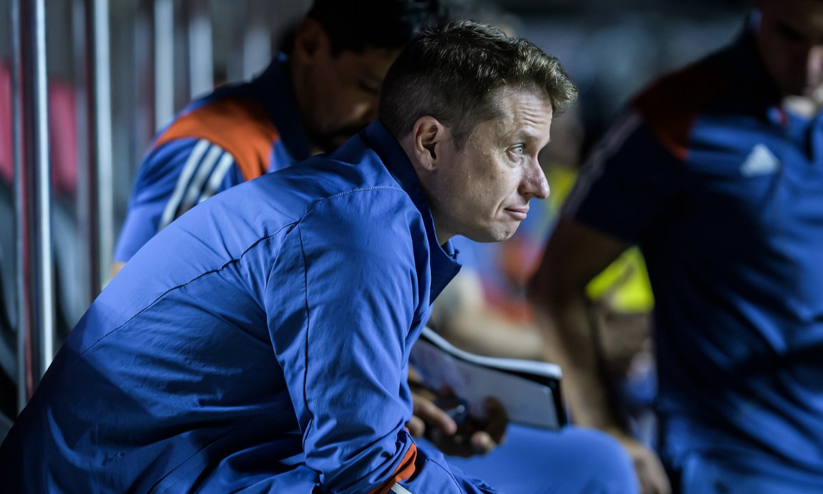 Seabra em jogo do Cruzeiro (foto: Gustavo Aleixo/Cruzeiro)