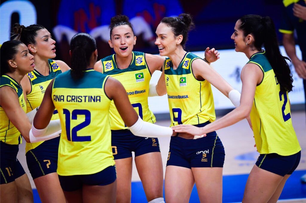 Seleção Brasileira Feminina de Vôlei (foto: FIVB/Divulgação)