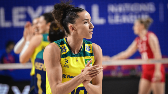 Gabi Guimarães, capitã e ponteira da Seleção Brasileira Feminina de Vôlei 