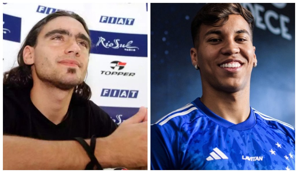 Sorín e Kaio Jorge (foto: Montagem: Arquivo/EM e Gustavo Aleixo/Cruzeiro)