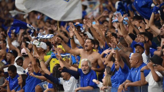 Torcedores do Cruzeiro (foto: Ramon Lisboa/EM/D.A Press)